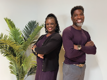 Cheryl Jones and Andre Jones